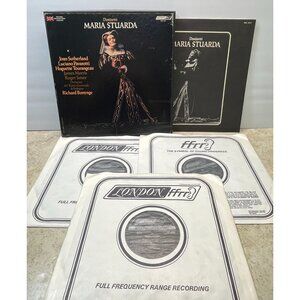 Donizetti Maria Stuarda 3LP Vinyl Box Set London OSA 13117 Luciano Pavarotti